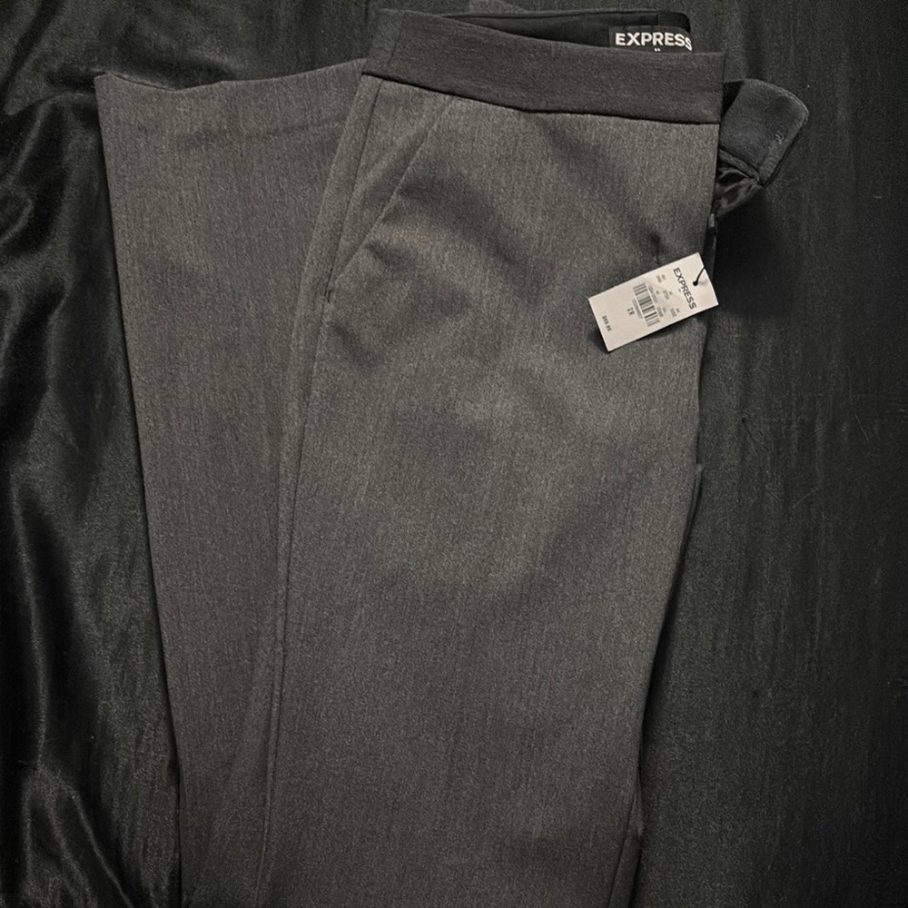 Express Columnist Gray Dress Pants – NWT